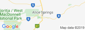 Alice Springs map